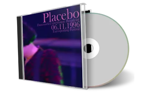 Artwork Cover of Placebo 1996-11-06 CD Copenhagen Soundboard