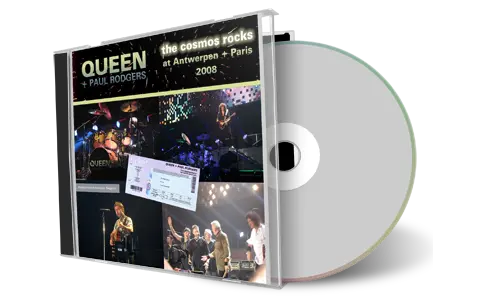 Artwork Cover of Queen 2008-09-23 CD Antwerp Audience