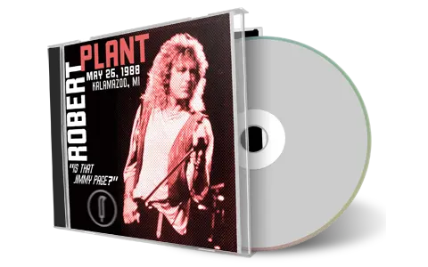 Artwork Cover of Robert Plant 1988-05-26 CD Kalamazoo Audience