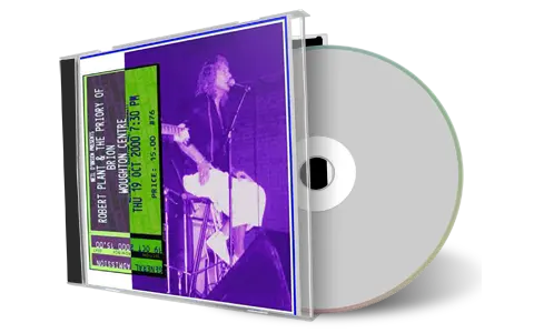Artwork Cover of Robert Plant 2000-10-19 CD Milton Keynes Audience