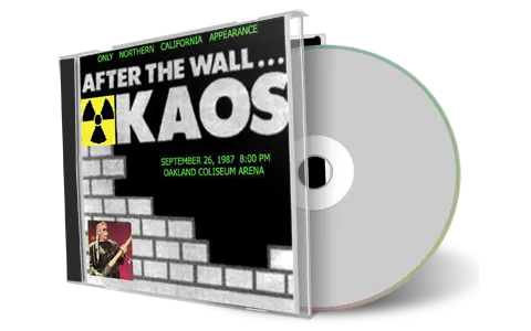 Artwork Cover of Roger Waters 1987-09-26 CD Oakland Audience