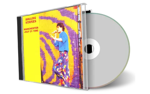 Artwork Cover of Rolling Stones 1990-07-21 CD Manchester Audience