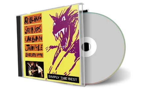 Artwork Cover of Rolling Stones 1990-08-03 CD Gothenburg Soundboard