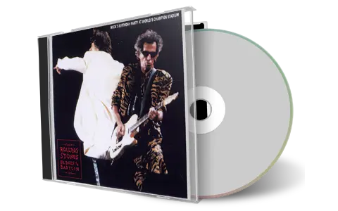Artwork Cover of Rolling Stones 1998-07-25 CD Paris Soundboard