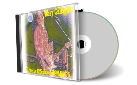 Artwork Cover of Rory Gallagher 1976-03-09 CD Offenbach Audience