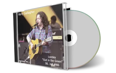 Artwork Cover of Rory Gallagher 1986-07-06 CD St Goarshausen Audience