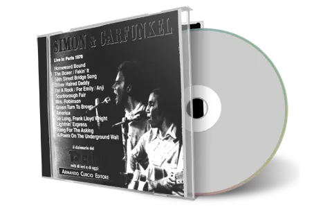 Artwork Cover of Simon And Garfunkel 1970-05-01 CD Paris Soundboard