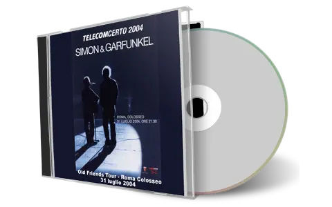 Artwork Cover of Simon And Garfunkel 2004-07-31 CD Rome Audience
