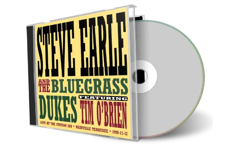 Artwork Cover of Steve Earle 1999-11-12 CD Nashville Soundboard