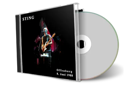 Artwork Cover of Sting 1988-06-08 CD Offenburg Audience