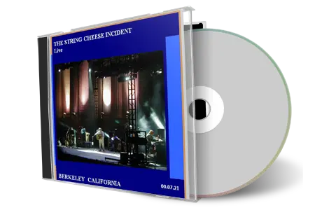 Artwork Cover of String Cheese Incident 2000-07-21 CD Berkeley Soundboard