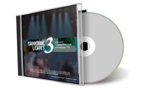 Artwork Cover of Tangerine Dream 1978-02-25 CD Dusseldorf Audience