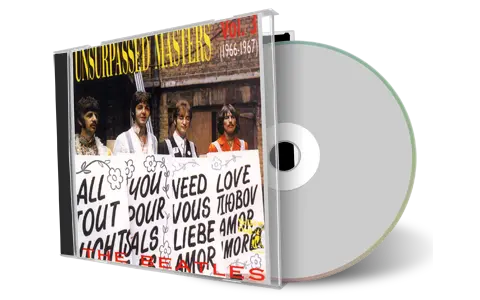 Artwork Cover of The Beatles Compilation CD Unsurpassed Masters Vol 3 Soundboard