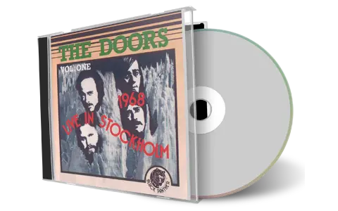 Artwork Cover of The Doors Compilation CD Live In Stockholm 68 Soundboard