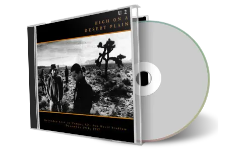 Artwork Cover of U2 1987-12-19 CD Tempe Audience