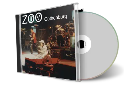 Artwork Cover of U2 1992-06-08 CD Gothenburg Audience