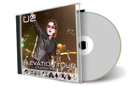 Artwork Cover of U2 2001-03-30 CD Atlanta Soundboard
