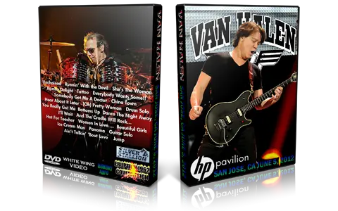 Artwork Cover of Van Halen 2012-06-05 DVD San Jose Audience