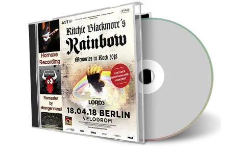 Artwork Cover of Rainbow 2018-04-18 CD Berlin Audience