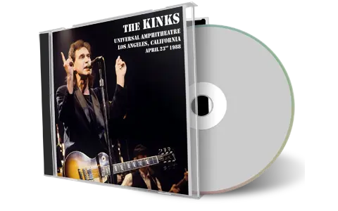 Artwork Cover of The Kinks 1988-04-23 CD Los Angeles Audience