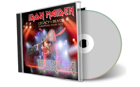 Artwork Cover of Iron Maiden 2018-06-09 CD Munchen Audience