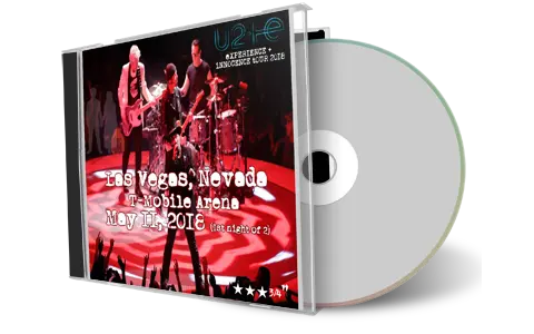 Artwork Cover of U2 2018-05-11 CD Las Vegas Soundboard