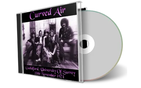 Artwork Cover of Curved Air 1974-11-20 CD Surrey Audience