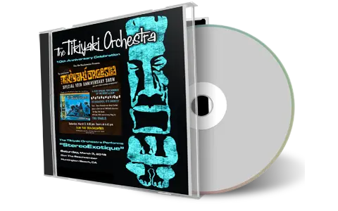 Artwork Cover of Tikiyaki Orchestra 2018-03-03 CD Huntington Beach Audience