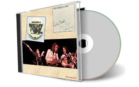 Artwork Cover of West Bruce and Laing 1972-11-06 CD New York City Audience
