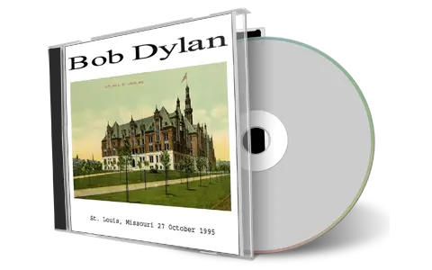 Artwork Cover of Bob Dylan 1995-10-27 CD St Louis Audience