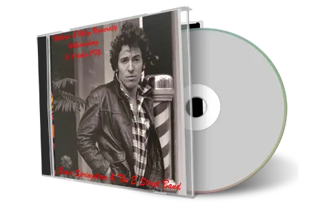 Artwork Cover of Bruce Springsteen 1976-10-16 CD Williamsburg Audience
