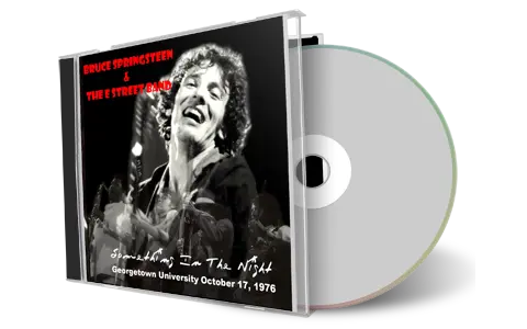 Artwork Cover of Bruce Springsteen 1976-10-17 CD Washington Audience