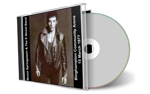 Artwork Cover of Bruce Springsteen 1977-03-15 CD Binghampton Audience