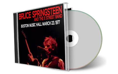 Artwork Cover of Bruce Springsteen 1977-03-23 CD Boston Audience