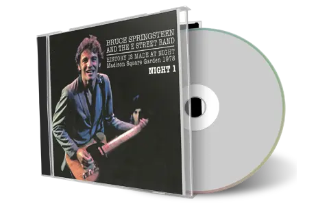 Artwork Cover of Bruce Springsteen 1978-08-21 CD New York City Audience