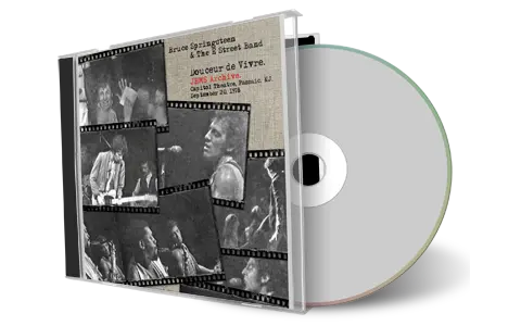 Artwork Cover of Bruce Springsteen 1978-09-20 CD Passaic Soundboard