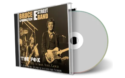 Artwork Cover of Bruce Springsteen 1978-09-30 CD Atlanta Soundboard