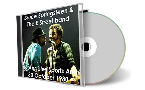 Artwork Cover of Bruce Springsteen 1980-10-30 CD Los Angeles Audience