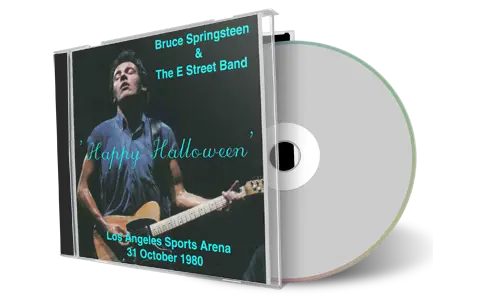 Artwork Cover of Bruce Springsteen 1980-10-31 CD Los Angeles Audience
