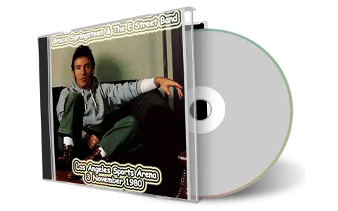 Artwork Cover of Bruce Springsteen 1980-11-03 CD Los Angeles Audience
