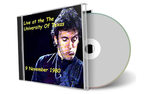 Artwork Cover of Bruce Springsteen 1980-11-09 CD Austin Audience