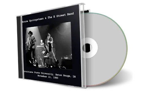 Artwork Cover of Bruce Springsteen 1980-11-11 CD Los Angeles Audience