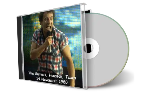 Artwork Cover of Bruce Springsteen 1980-11-14 CD Houston Audience