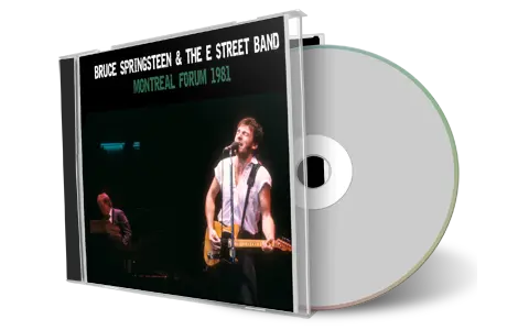 Artwork Cover of Bruce Springsteen 1981-01-23 CD Montreal Audience
