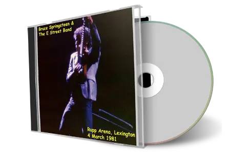 Artwork Cover of Bruce Springsteen 1981-03-04 CD Lexington Audience