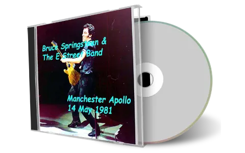 Artwork Cover of Bruce Springsteen 1981-05-14 CD Manchester Audience