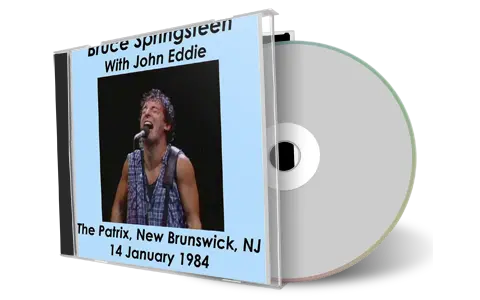 Artwork Cover of Bruce Springsteen 1984-01-14 CD New Brunswik Audience