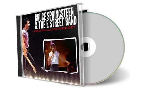 Artwork Cover of Bruce Springsteen 1984-06-29 CD St Paul Audience