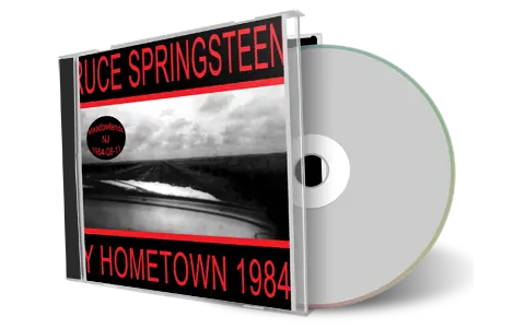 Artwork Cover of Bruce Springsteen 1984-08-11 CD East Rutherford Audience