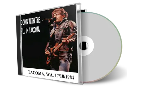Artwork Cover of Bruce Springsteen 1984-10-17 CD Tacoma Audience